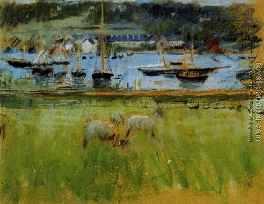 Berthe Morisot : Harbor in the Port of Fecamp